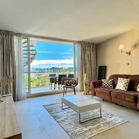 Penthouse Vue Mer Avec Rooftop,Jacuzzi,Et Parking Prive Antibes Zewnętrze zdjęcie