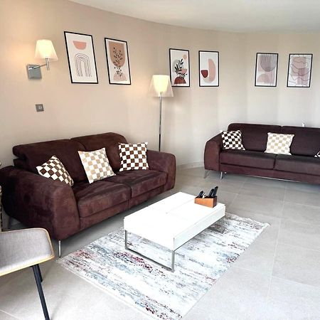 Penthouse Vue Mer Avec Rooftop,Jacuzzi,Et Parking Prive Antibes Zewnętrze zdjęcie