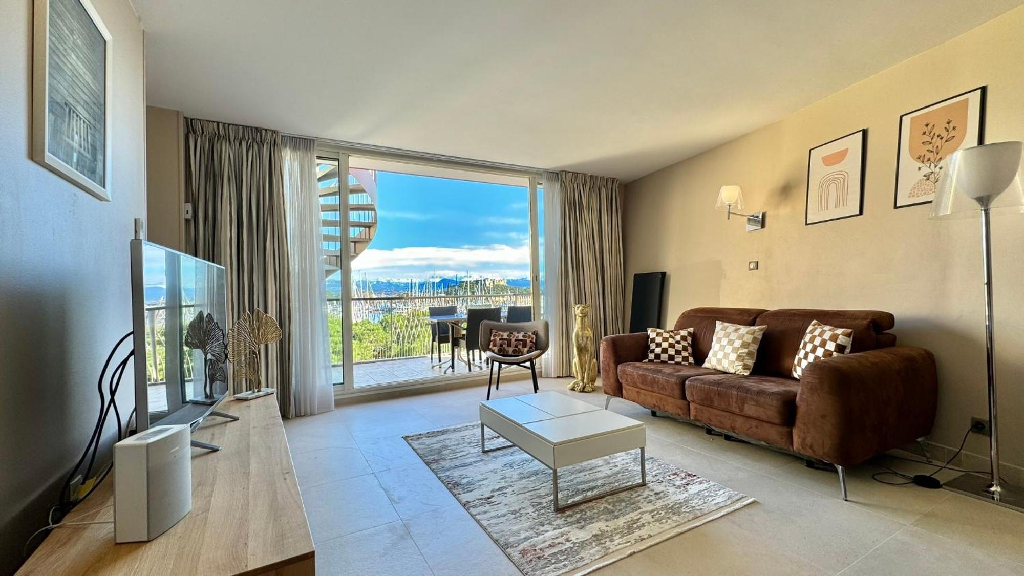 Penthouse Vue Mer Avec Rooftop,Jacuzzi,Et Parking Prive Antibes Zewnętrze zdjęcie