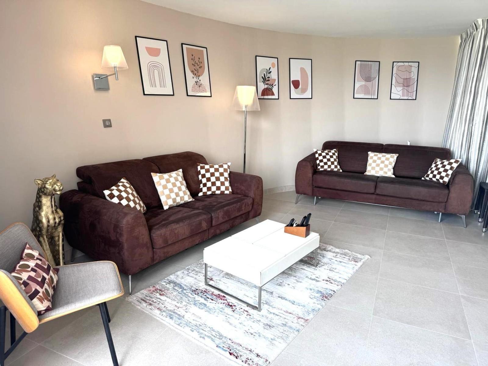 Penthouse Vue Mer Avec Rooftop,Jacuzzi,Et Parking Prive Antibes Zewnętrze zdjęcie